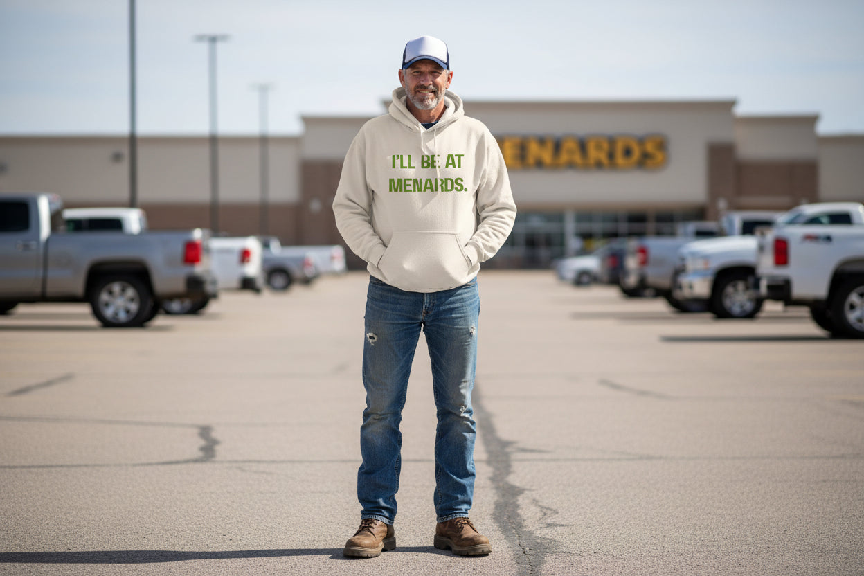I'll Be At Menards Hoodie (Unisex)
