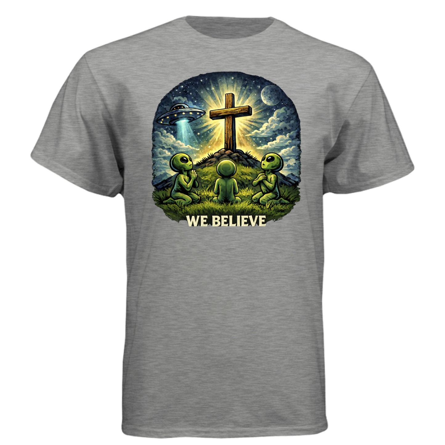 Dark Heather Grey (60/40) - FRONT