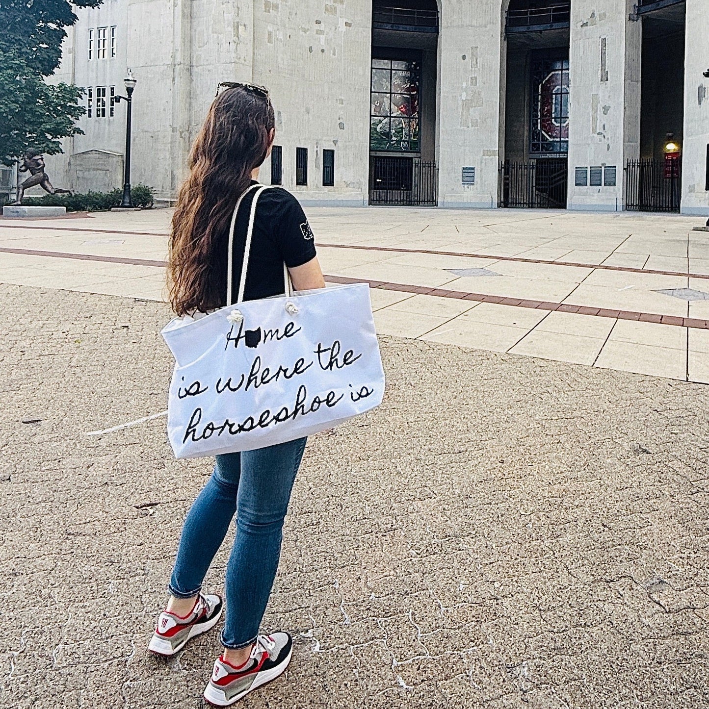 Home is Where the Horseshoe is Weekender Bag