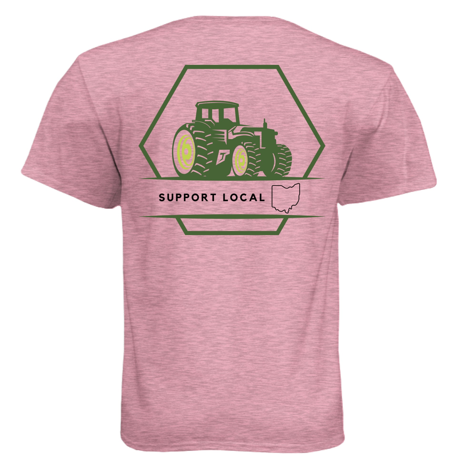 Heather Light Pink - BACK