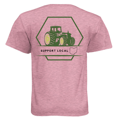 Heather Light Pink - BACK