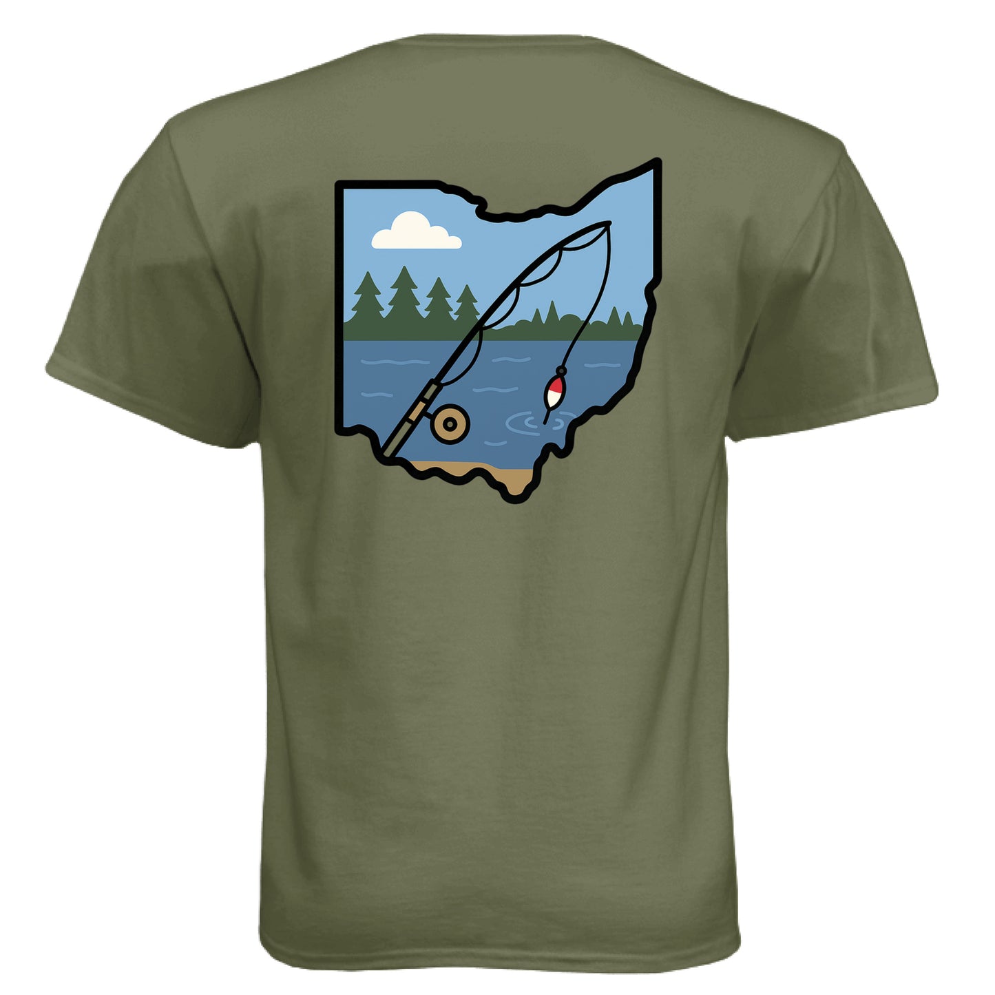 Military Green - BACK