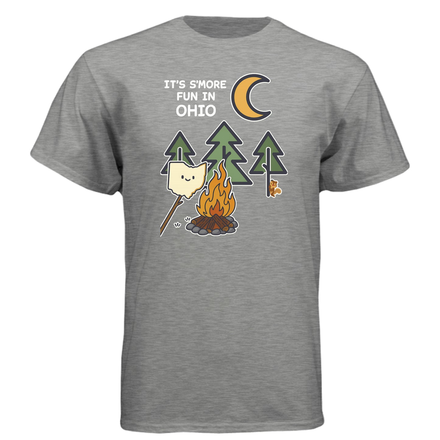 Dark Heather Grey (60/40) - FRONT