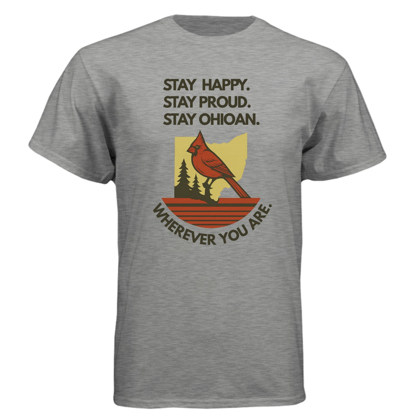 Dark Heather Grey (60/40) - FRONT