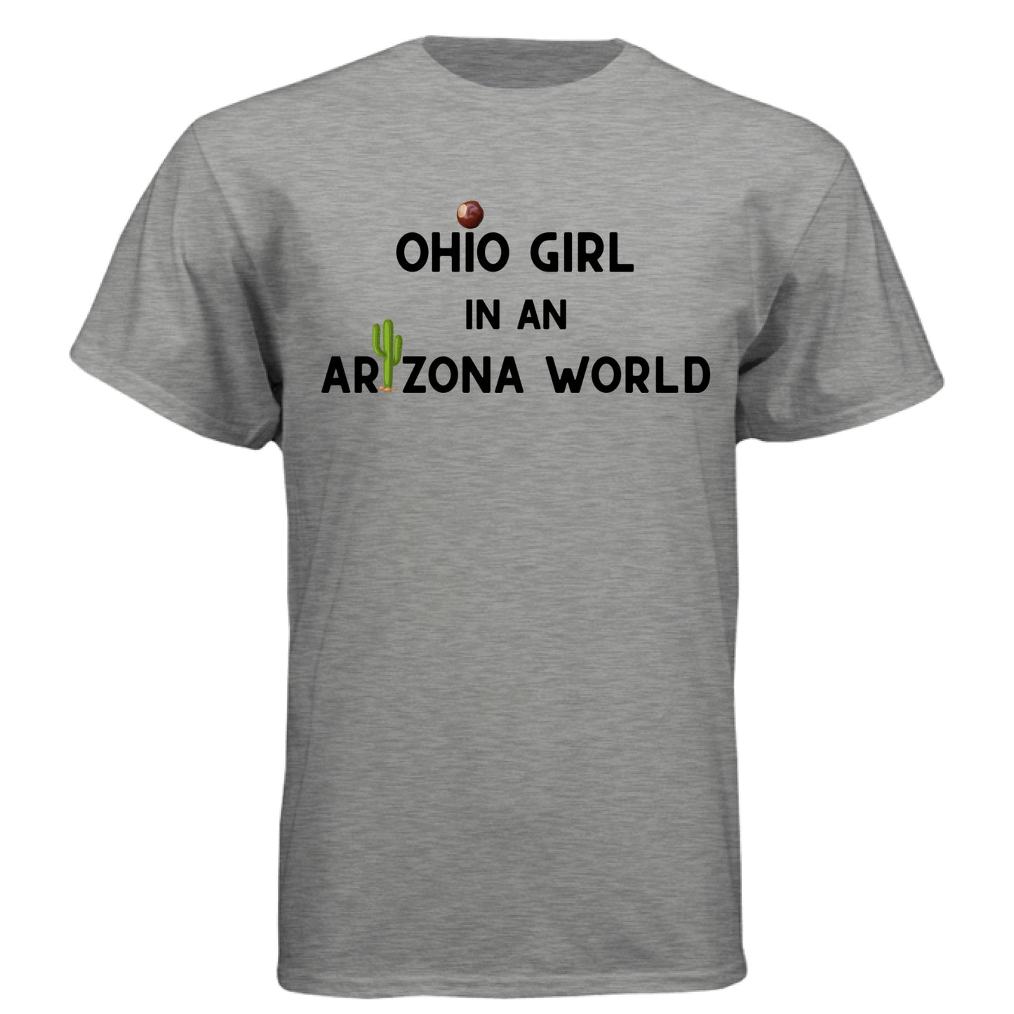 Dark Heather Grey (60/40) - FRONT