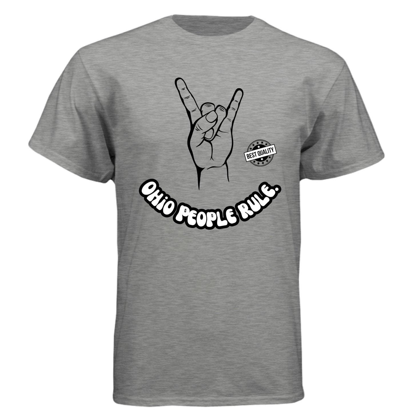 Dark Heather Grey (60/40) - FRONT