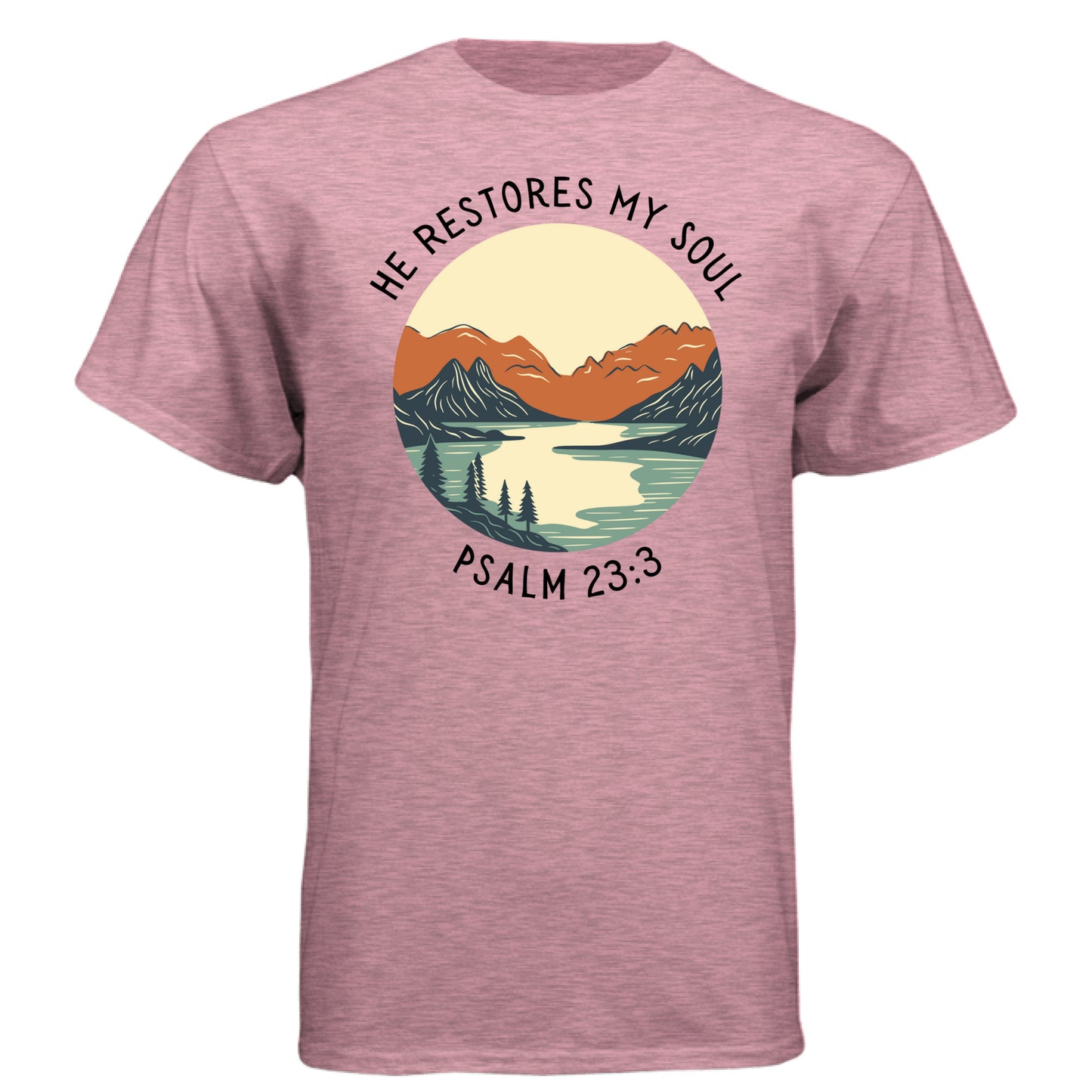 Heather Light Pink - FRONT