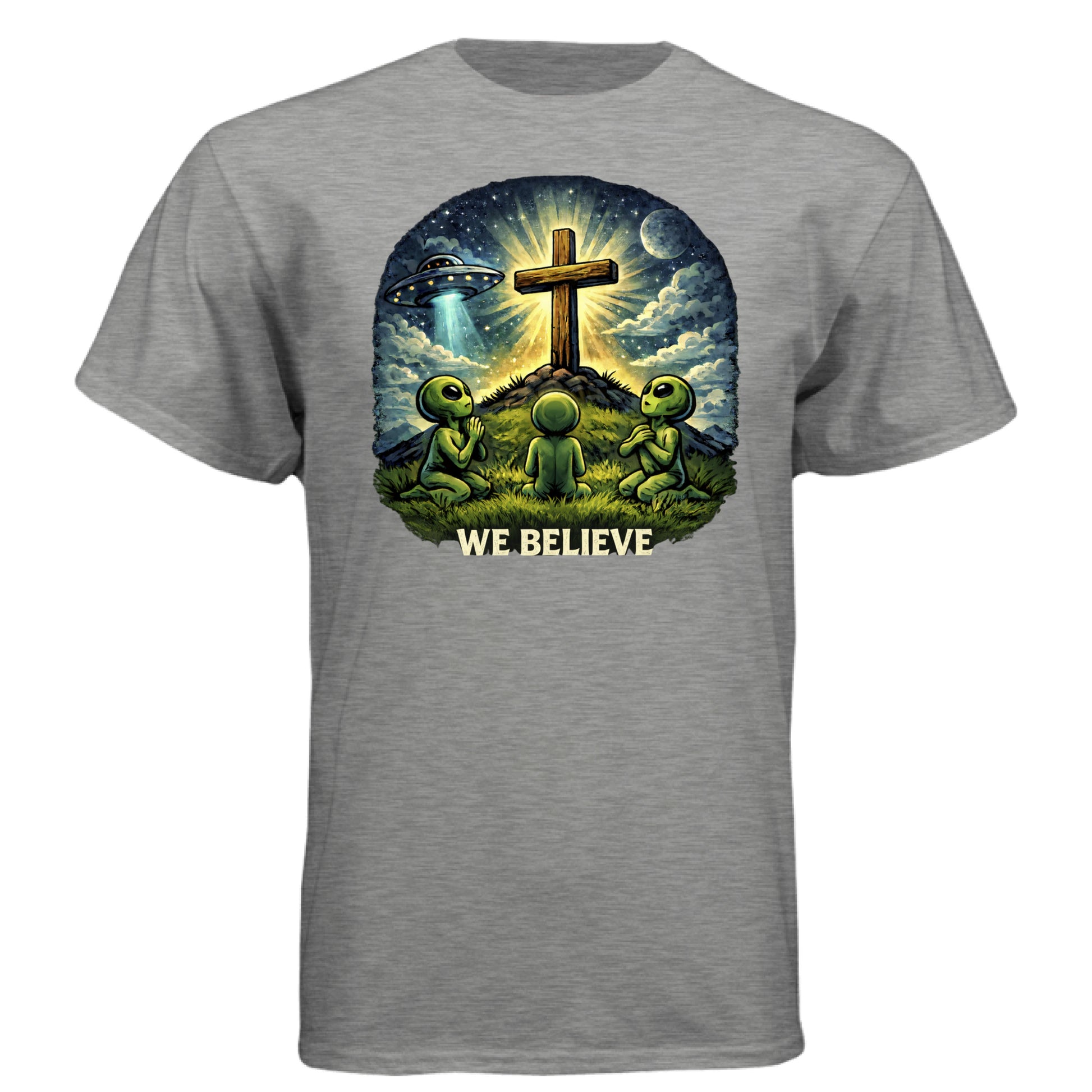 Dark Heather Grey (60/40) - FRONT