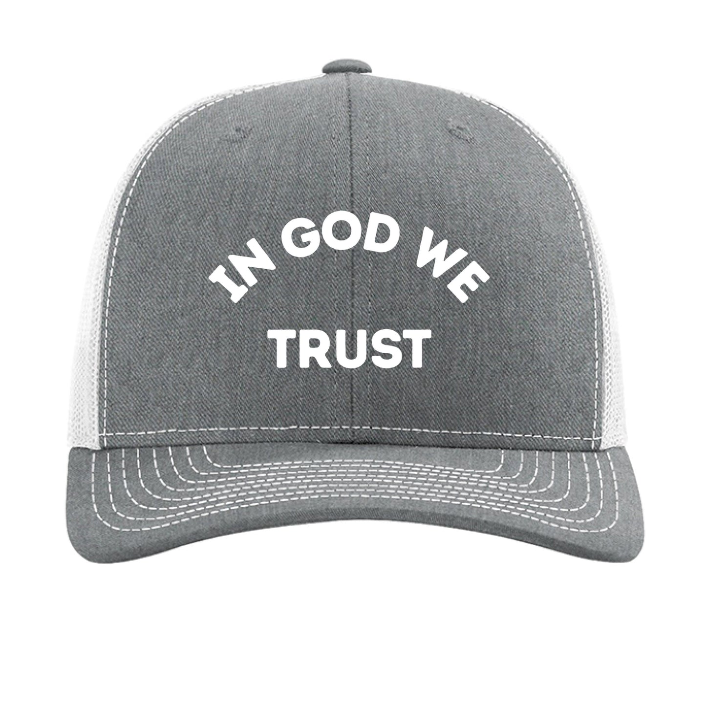 Heather Grey/ White - FRONT