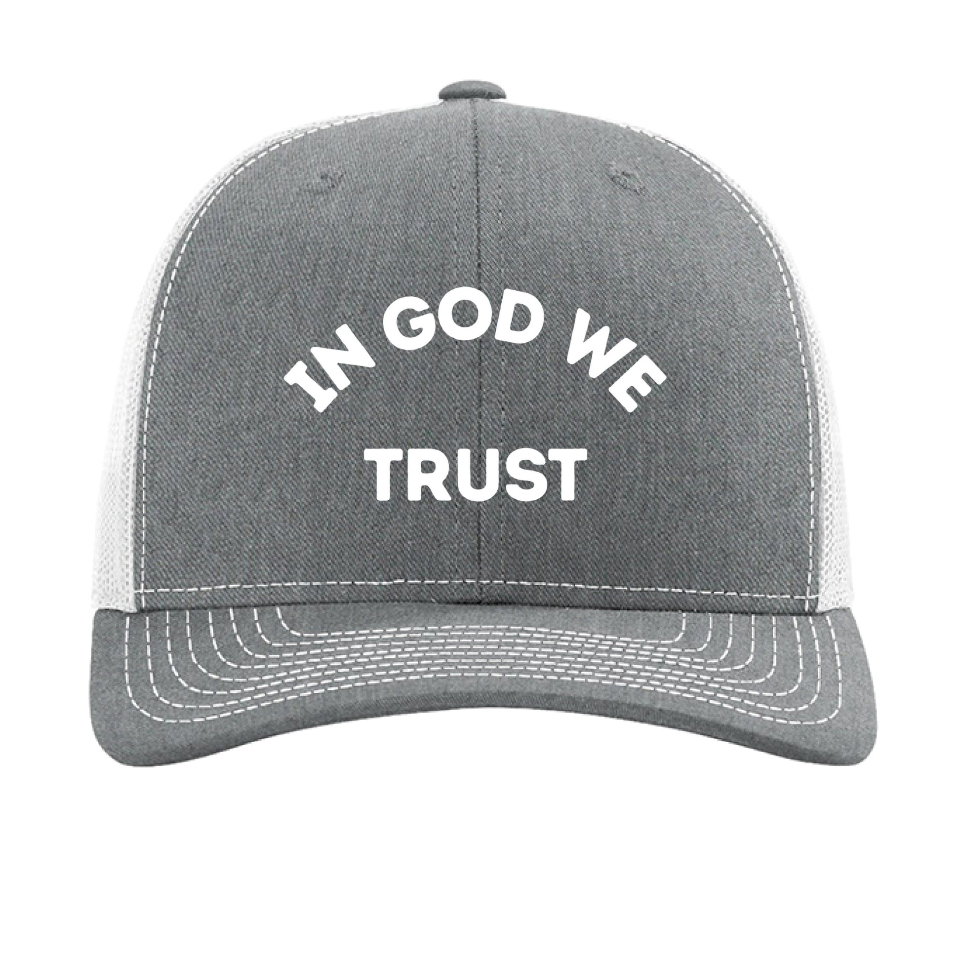 Heather Grey/ White - FRONT
