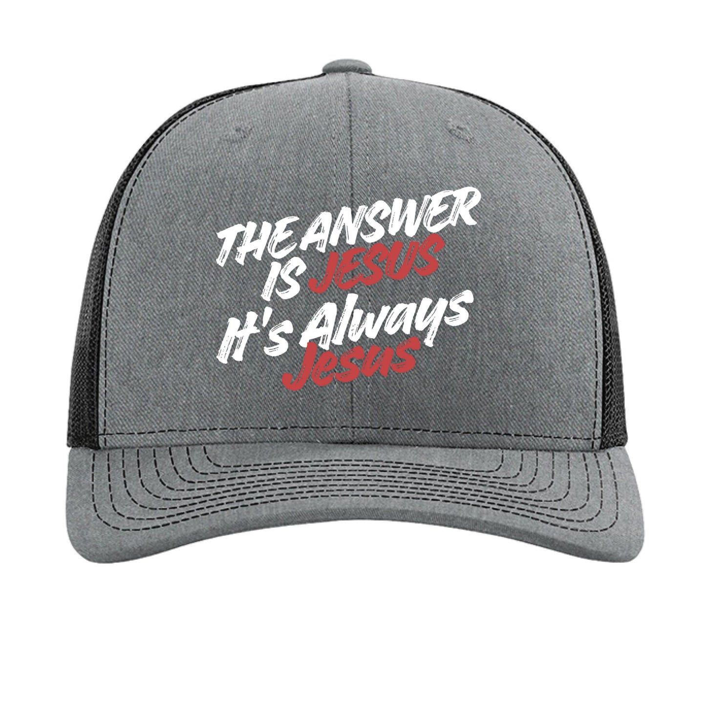 Heather Grey/ Black - FRONT