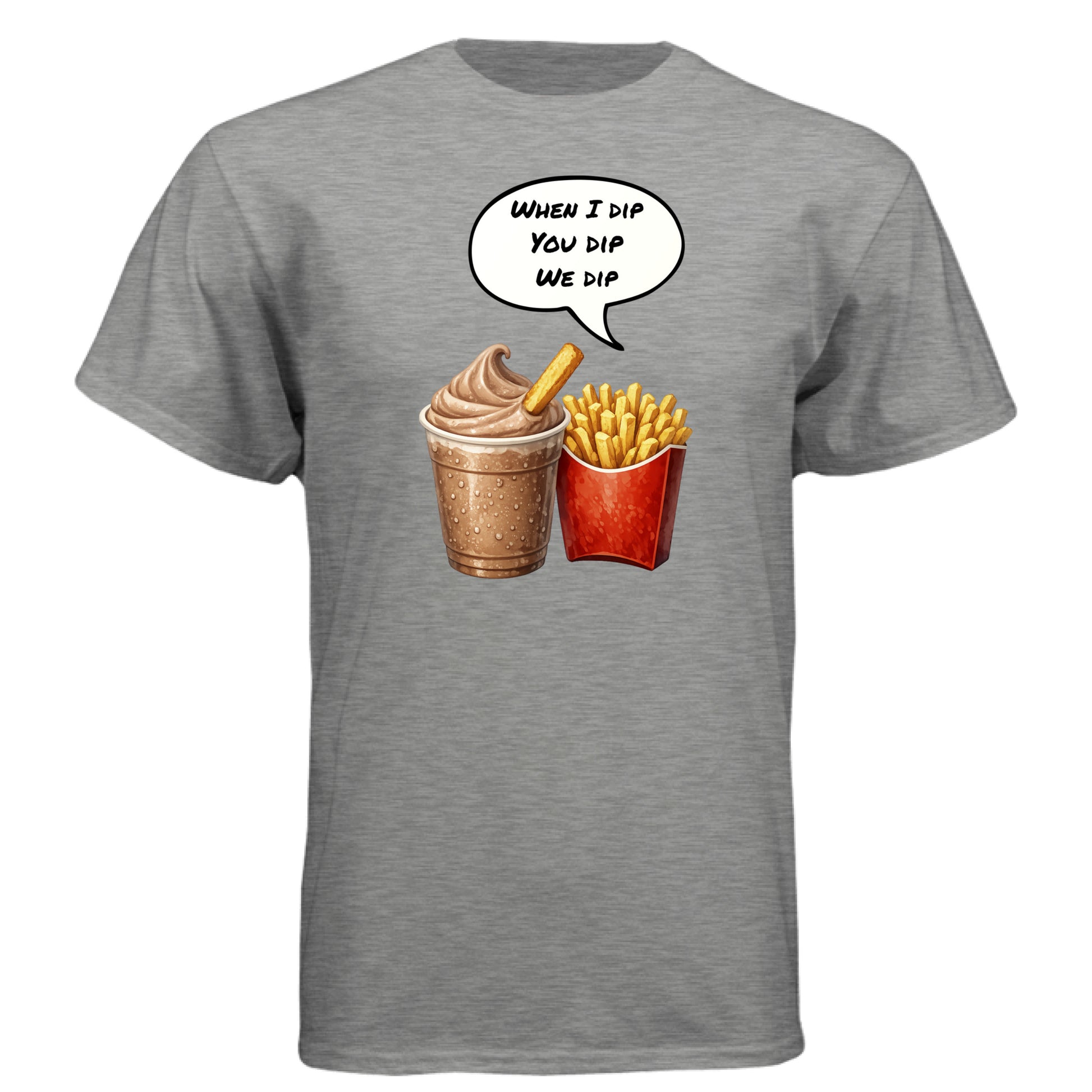 Dark Heather Grey (60/40) - FRONT