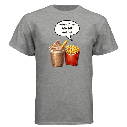 Dark Heather Grey (60/40) - FRONT