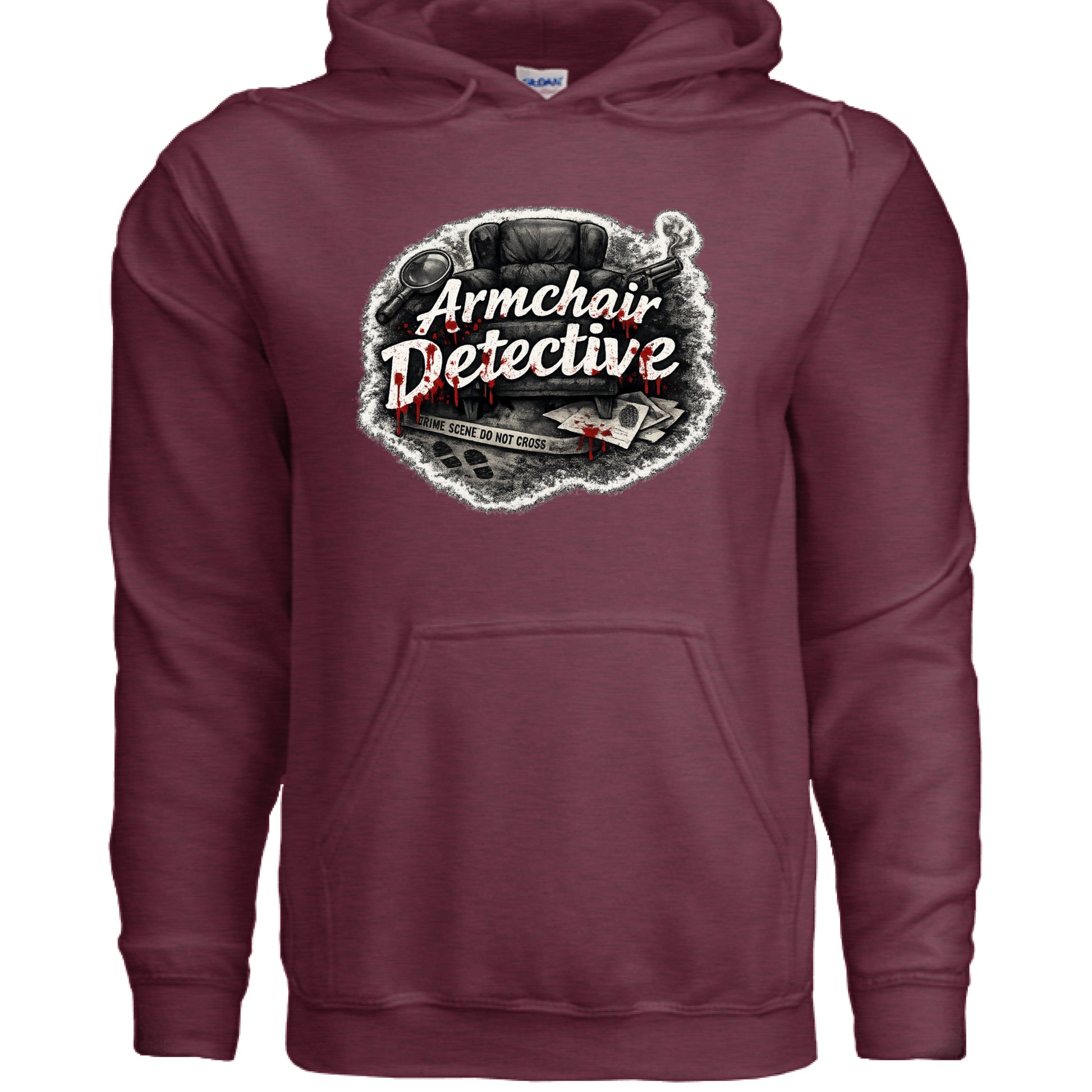 Heather Sport Dark Maroon - FRONT