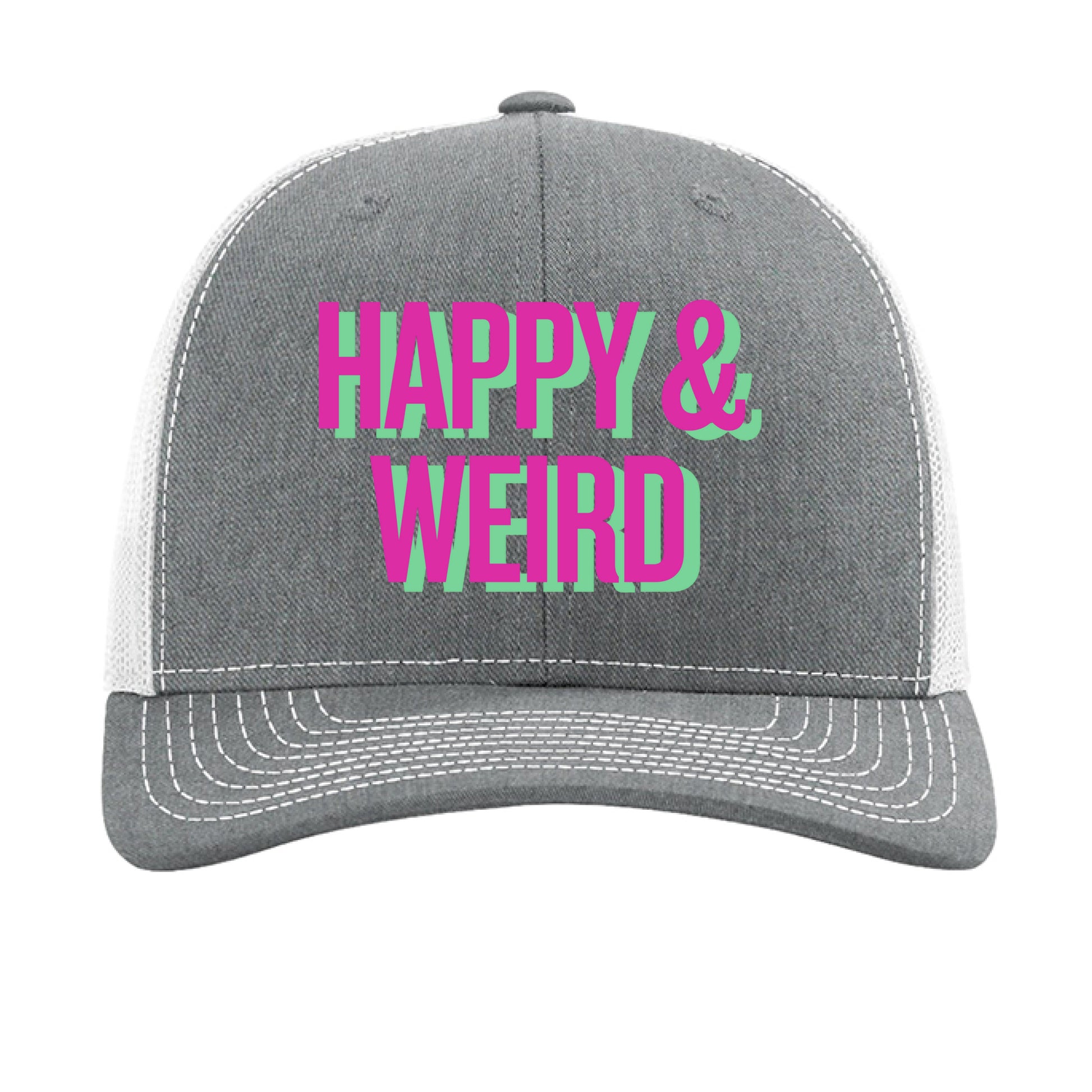 Heather Grey/ White - FRONT