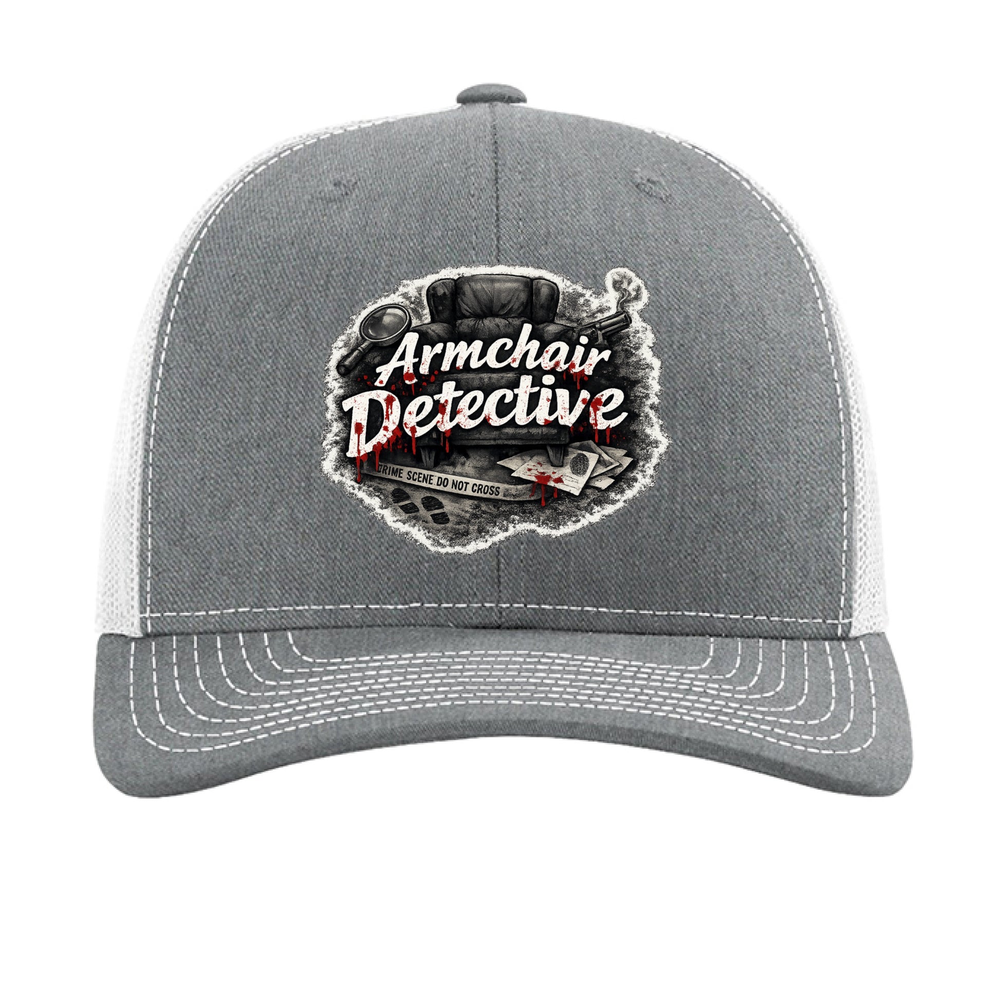 Heather Grey/ White - FRONT