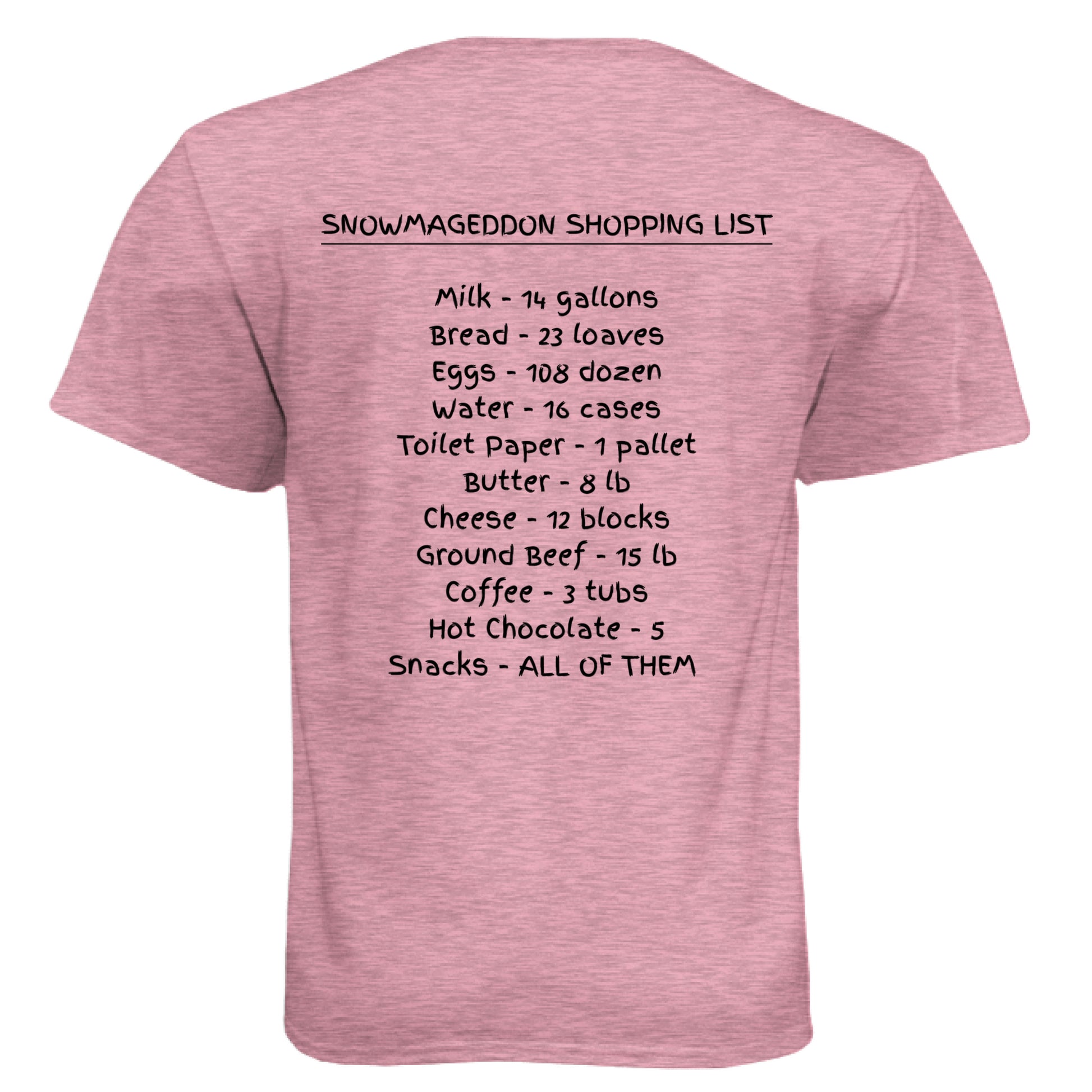 Heather Light Pink - BACK