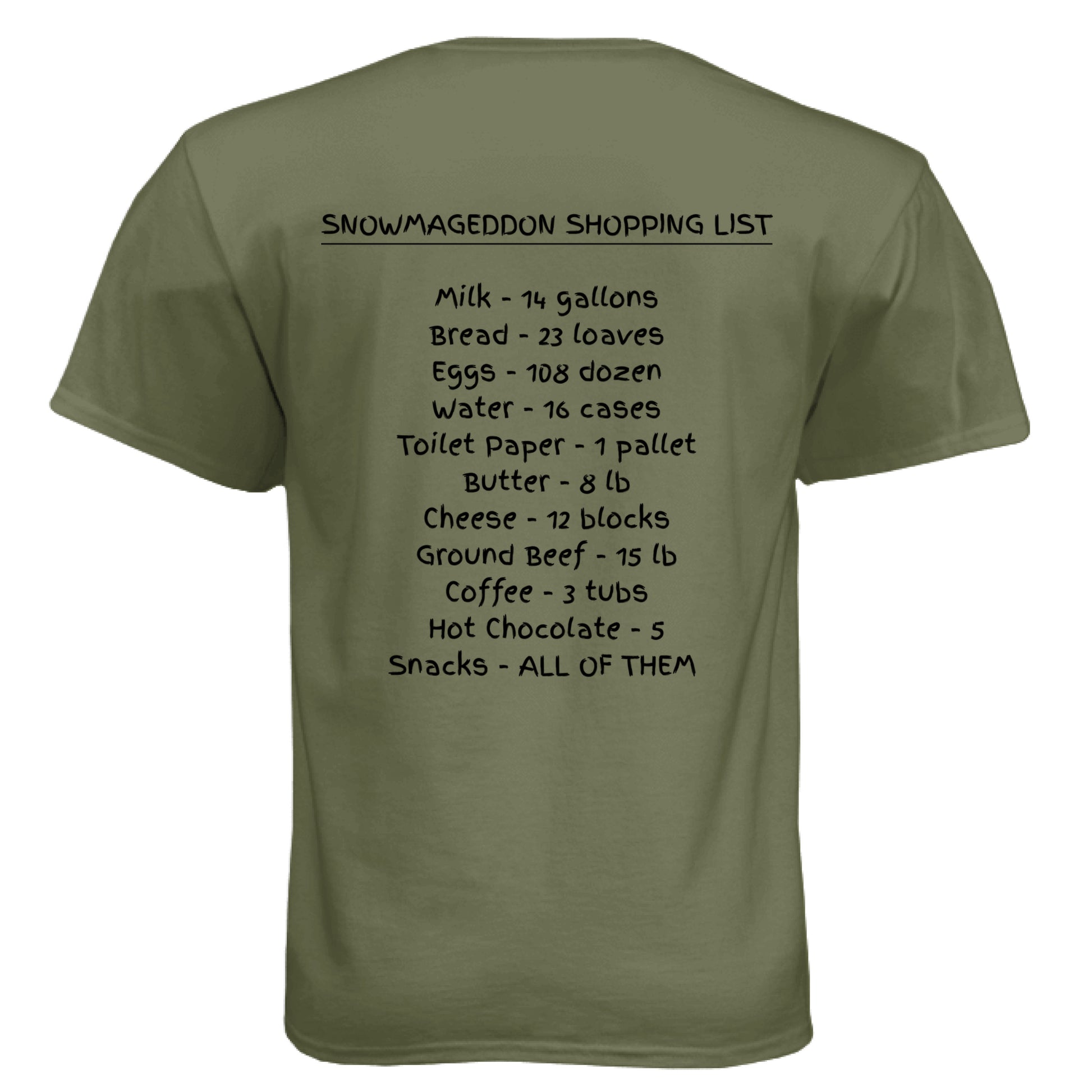 Military Green - BACK