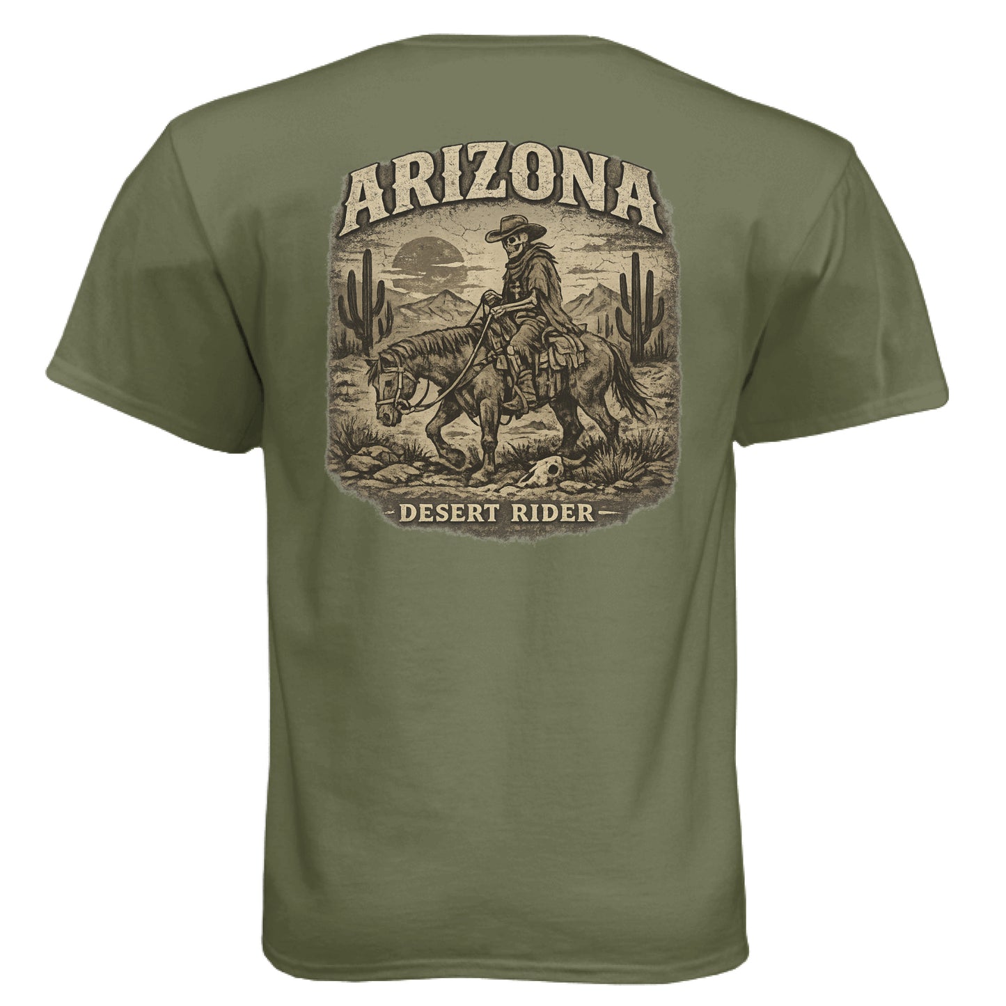 Military Green - BACK