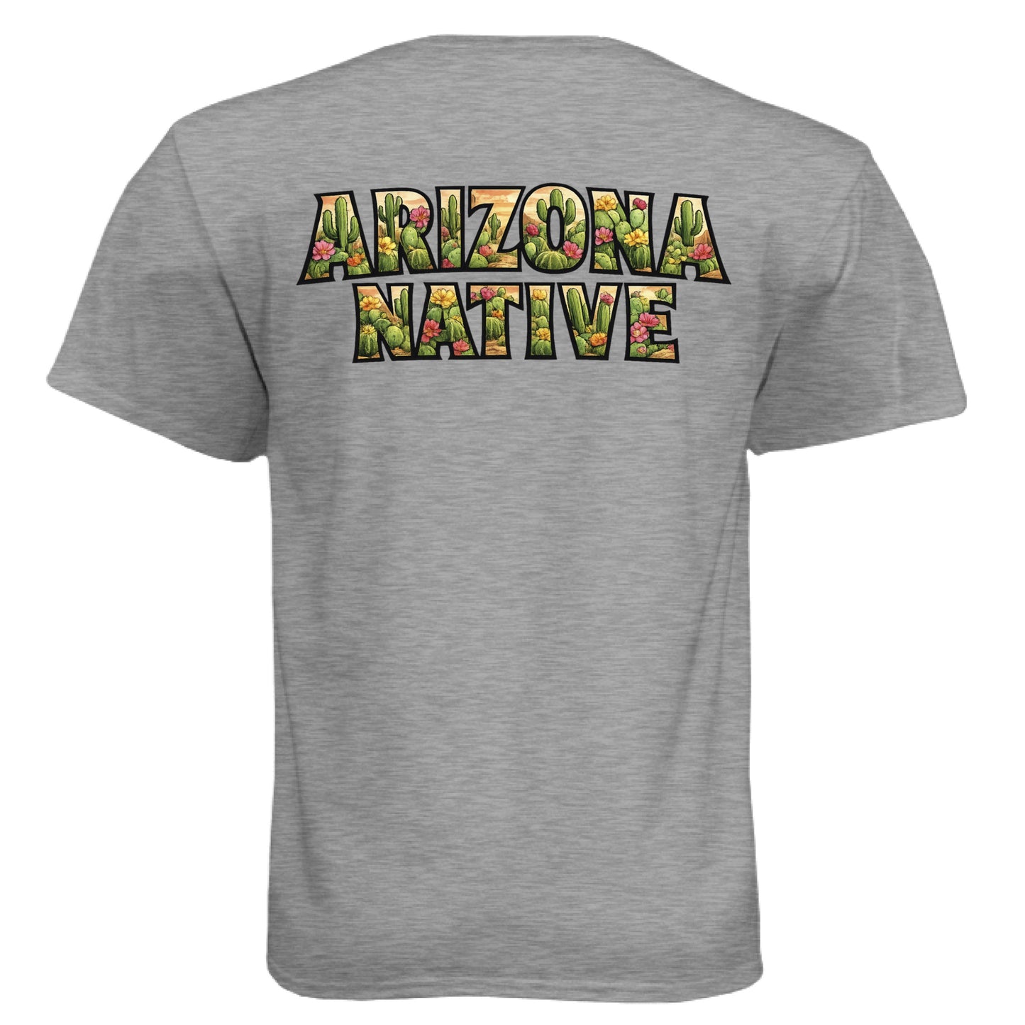 Dark Heather Grey (60/40) - BACK