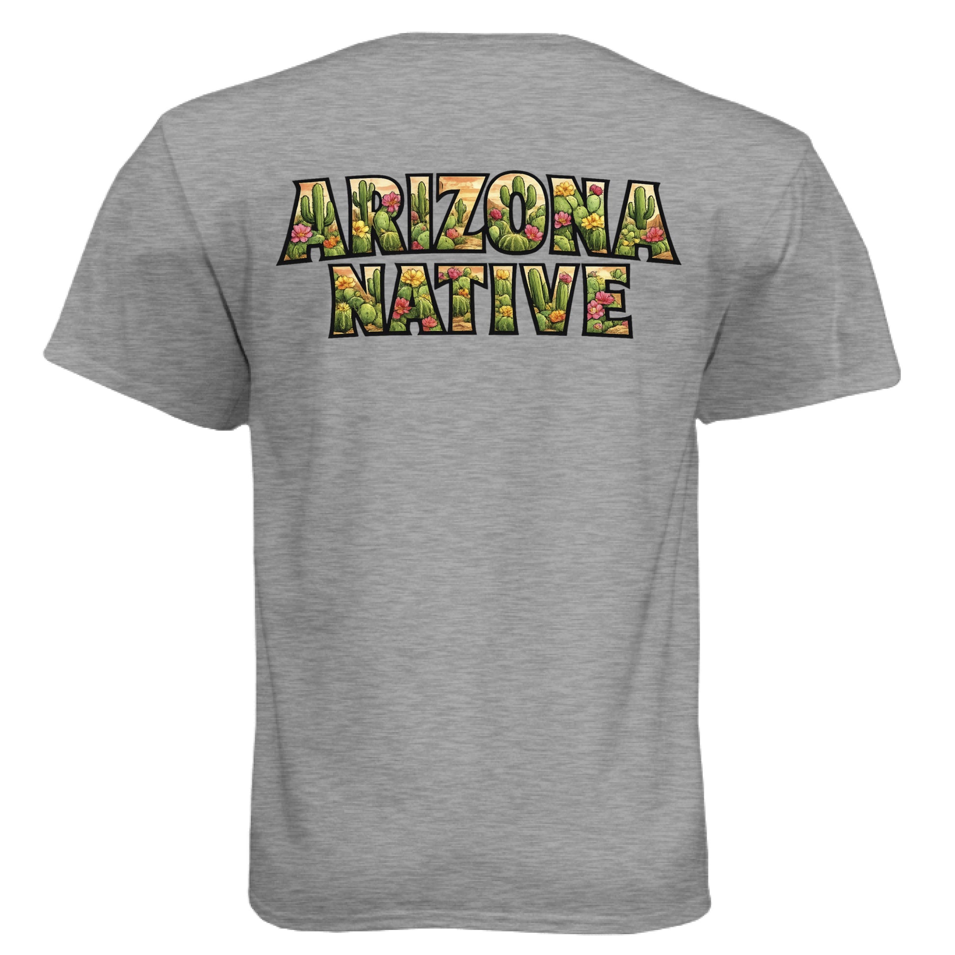 Dark Heather Grey (60/40) - BACK