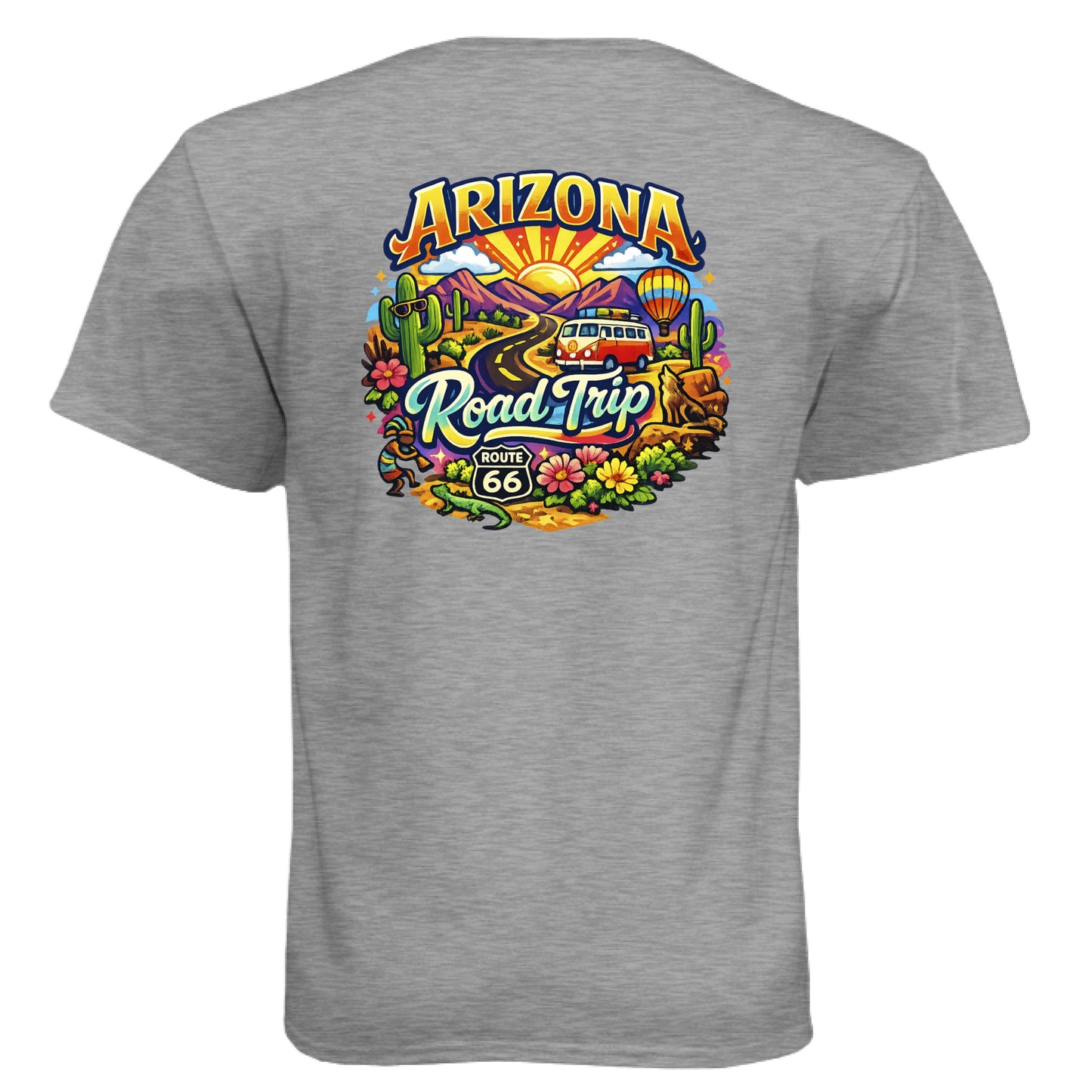 Dark Heather Grey (60/40) - BACK
