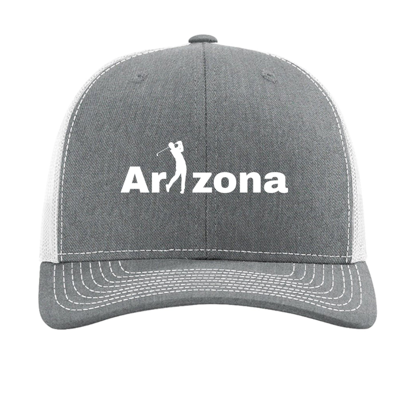 Heather Grey/ White - FRONT