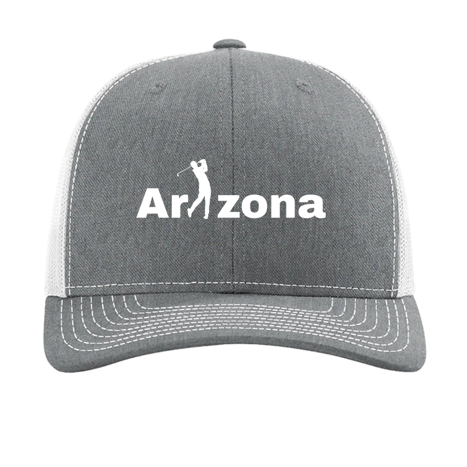 Heather Grey/ White - FRONT