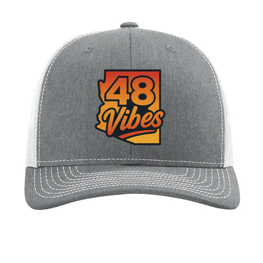 Heather Grey/ White - FRONT