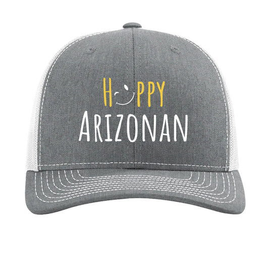 Heather Grey/ White - FRONT