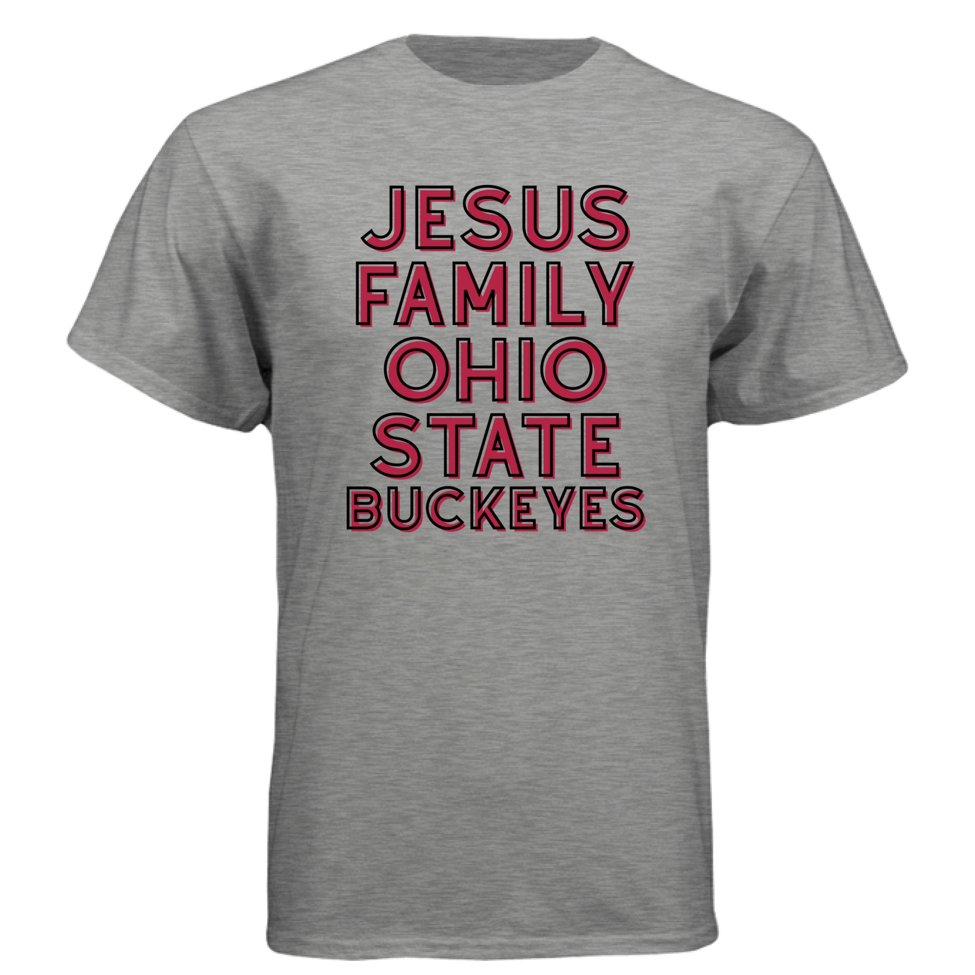 Dark Heather Grey (60/40) - FRONT