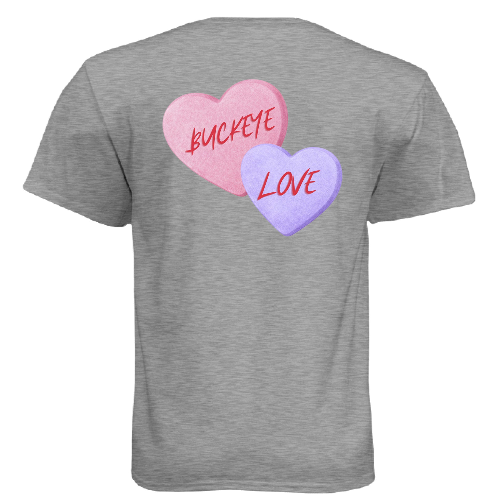 Dark Heather Grey (60/40) - BACK