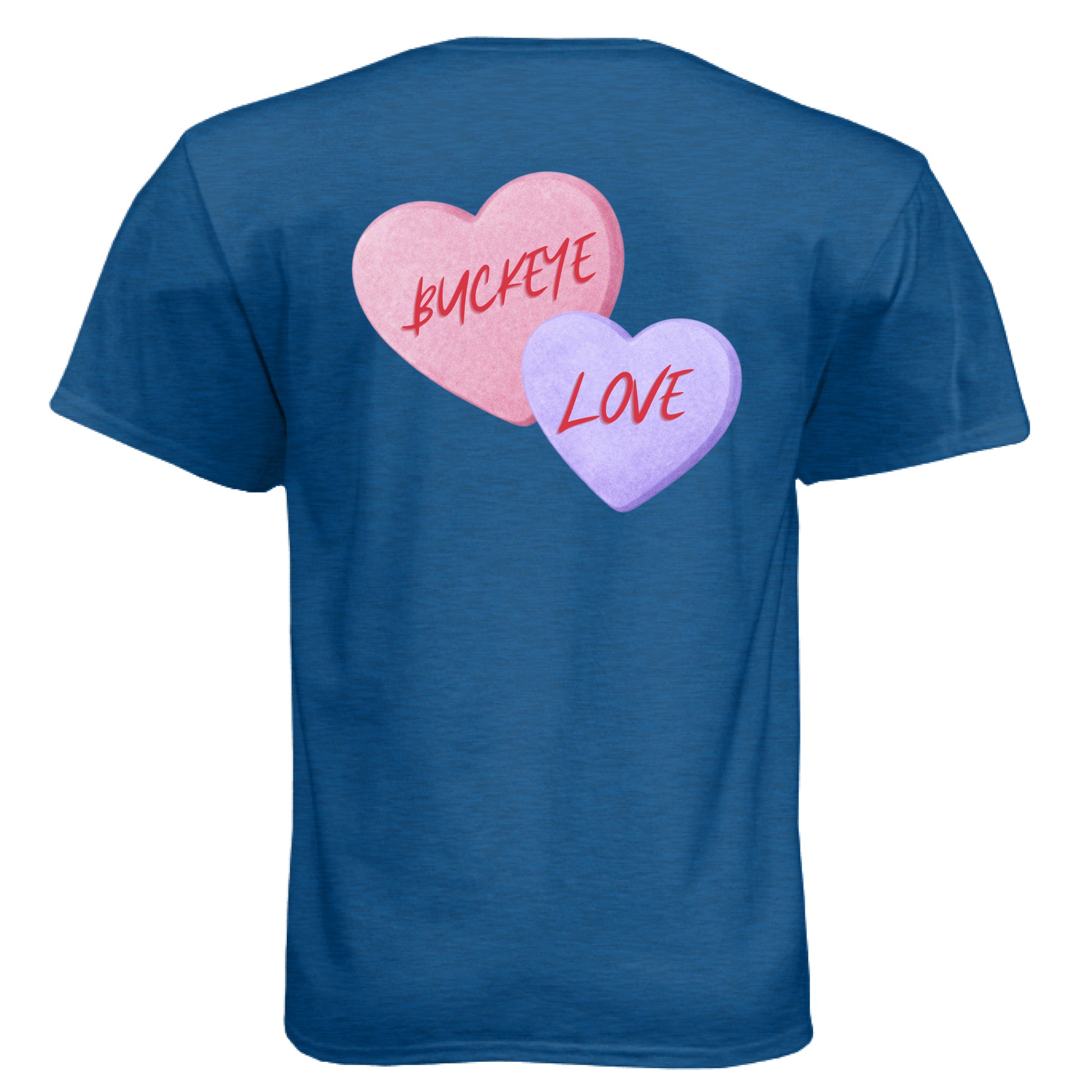 Heather Cool Blue - BACK