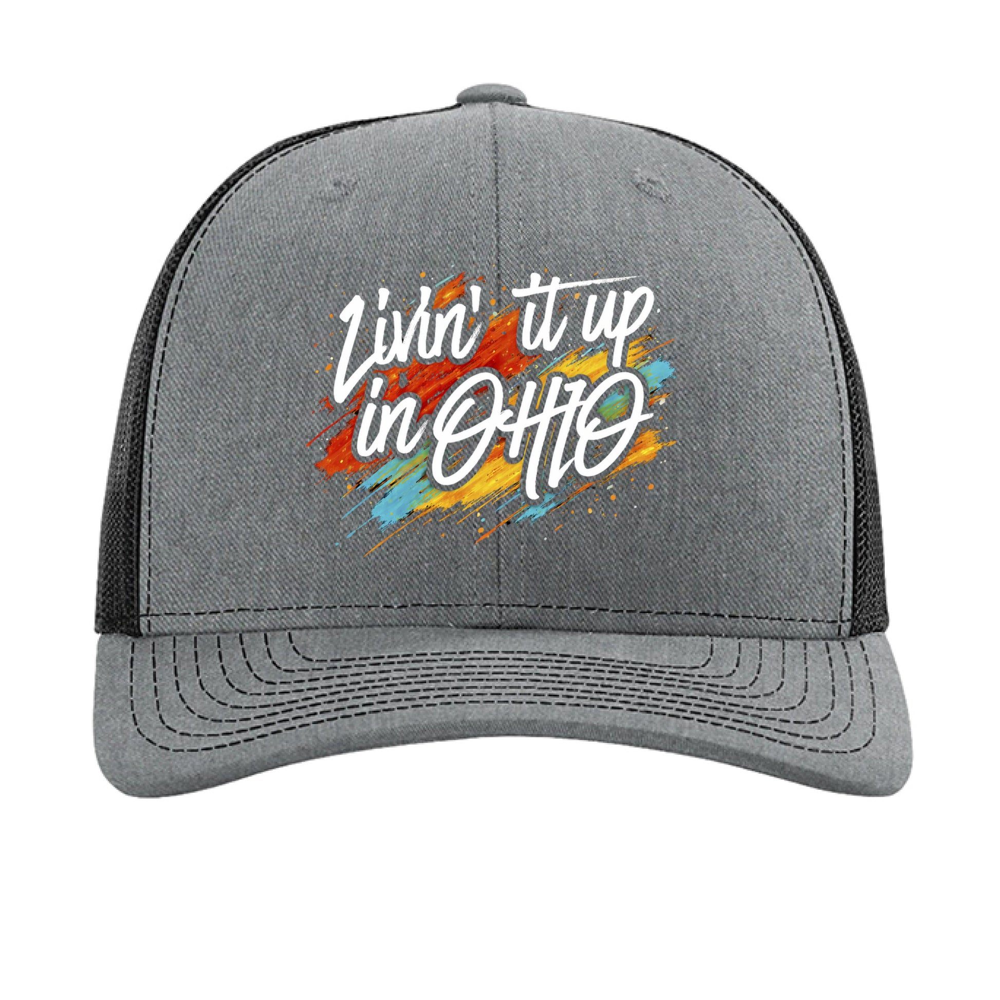 Heather Grey/ Black - FRONT