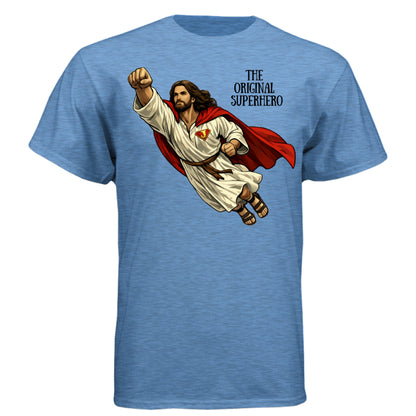 Heather Columbia Blue - FRONT