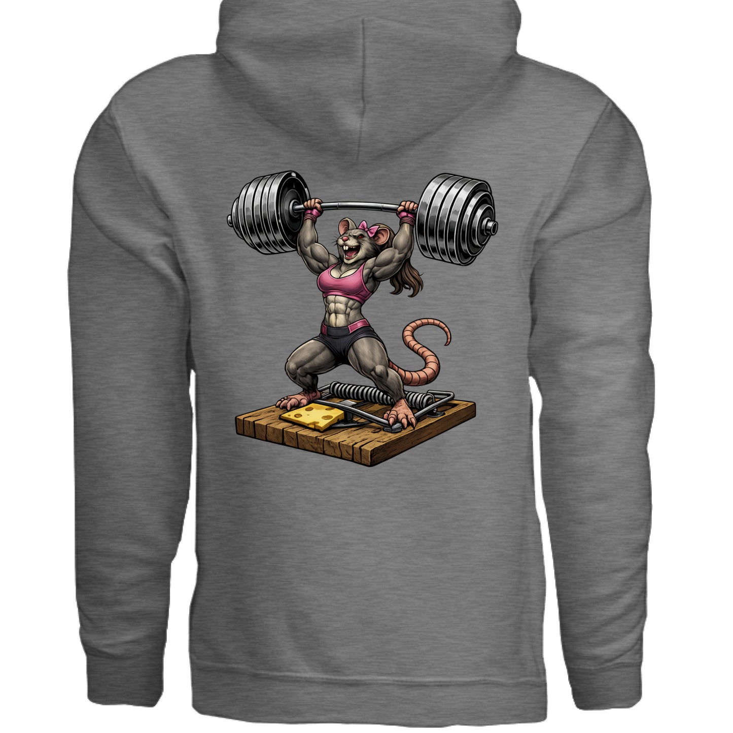 GRAPHITE HEATHER - BACK